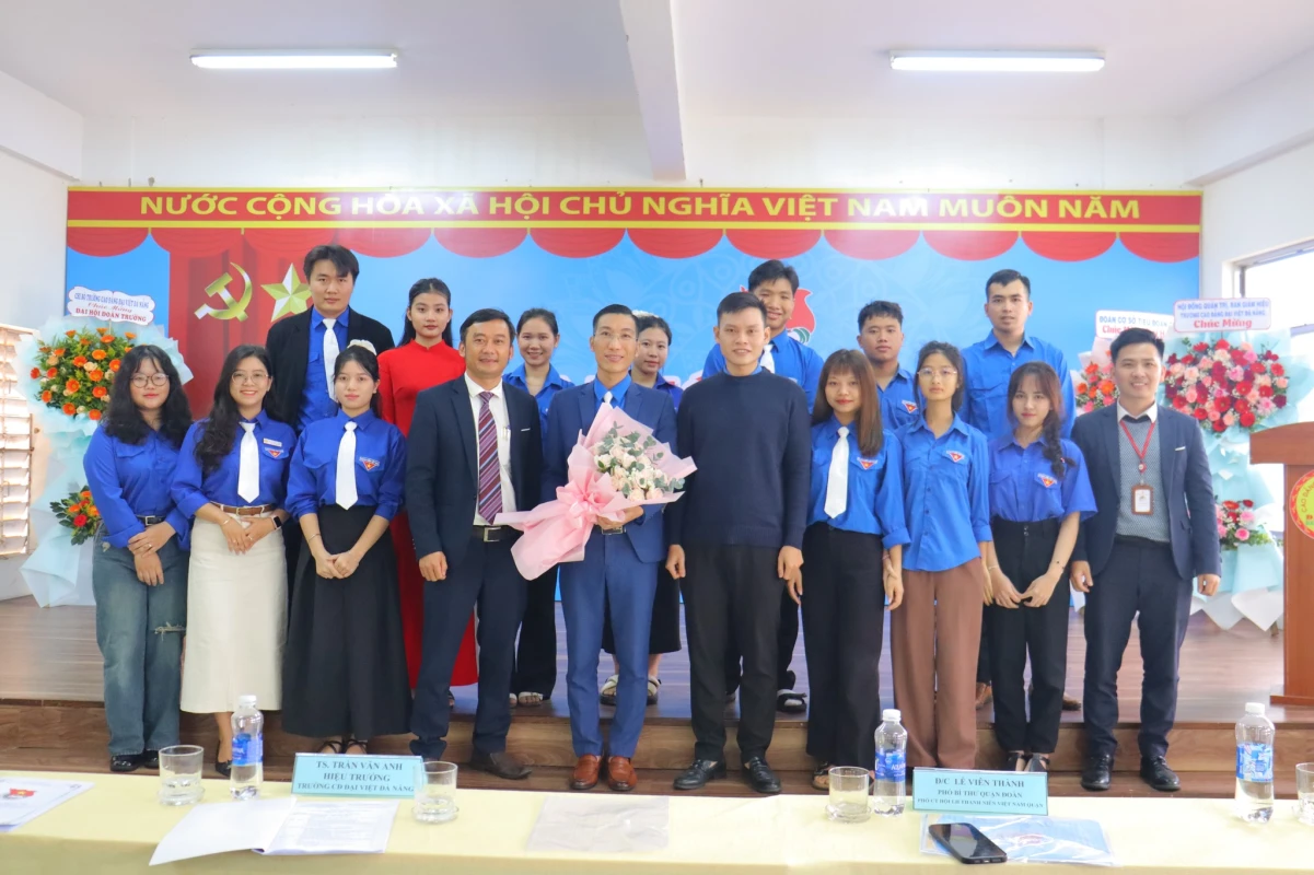 CONGRATULATIONS TO THE STUDENT UNION OF DA VIET COLLEGE, DA NANG, FOR SUCCESSFULLY ORGANIZING THE STUDENT UNION CONGRESS FOR THE TERM 2024-2027